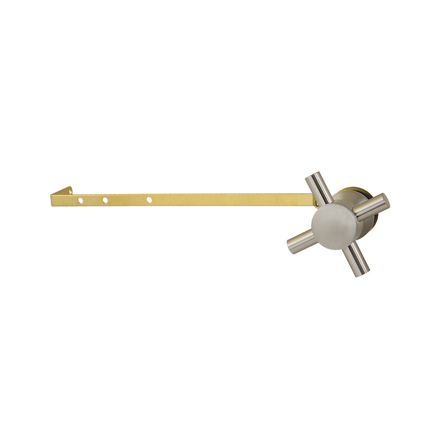 Concord Universal Front or Side Mount Toilet Tank Lever, Brushed Nickel