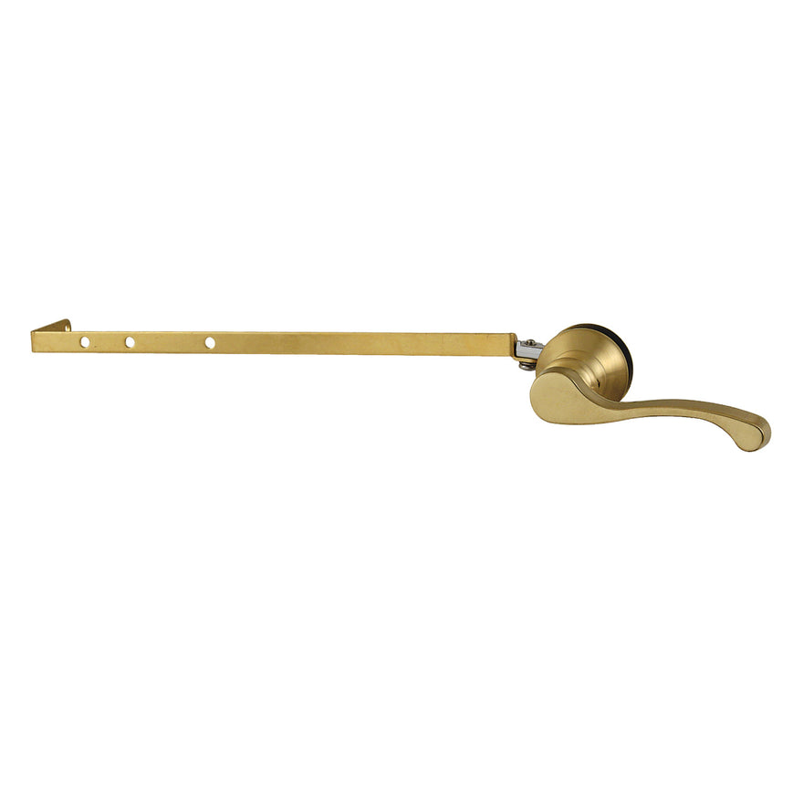 Royale Universal Front or Side Mount Toilet Tank Lever, Brushed Brass