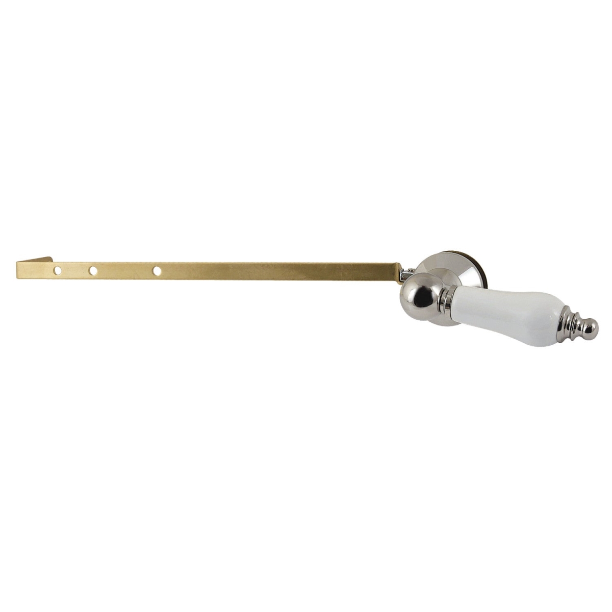 KTPLD6 Victorian Universal Front or Side Mount Toilet Tank Lever, Polished Nickel