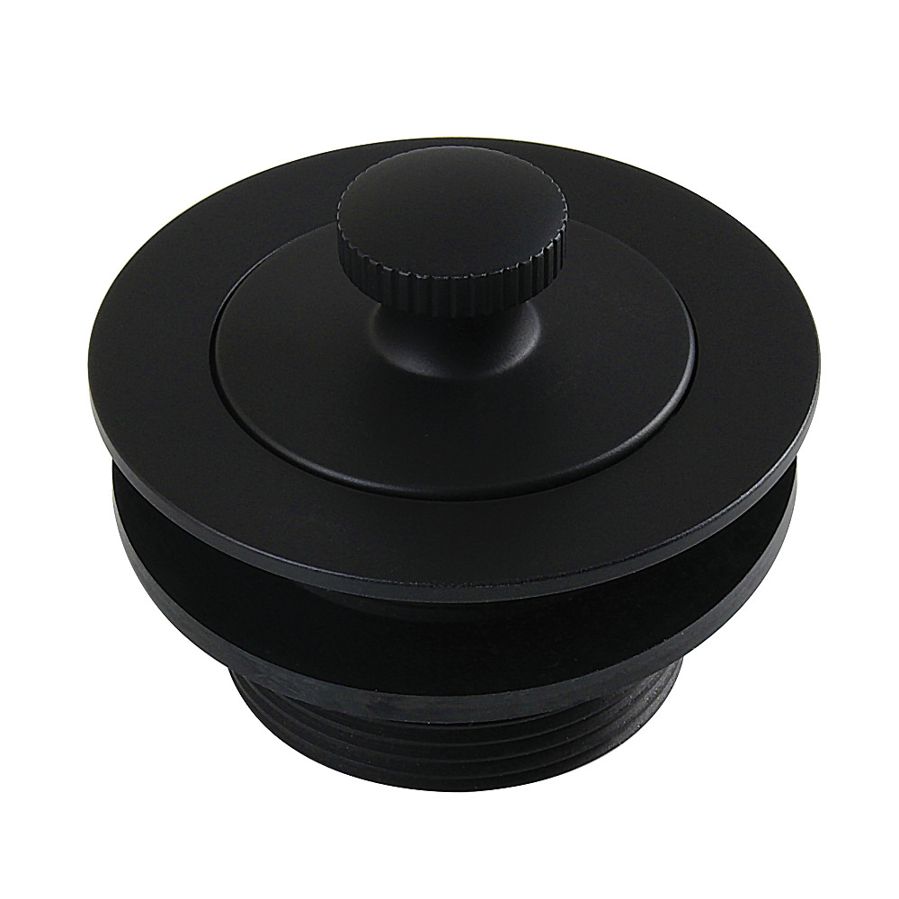 DLT2080 1.5 in. Brass Lift & Lock Bathtub Drain - Matte Black