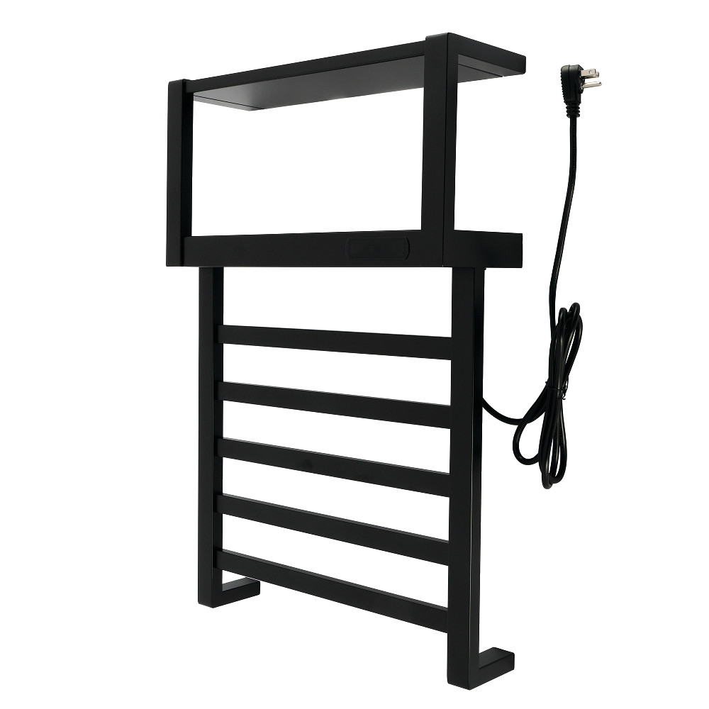 DTC182830 Markus Wall Mount Plug-In Towel Warmer, Matte Black