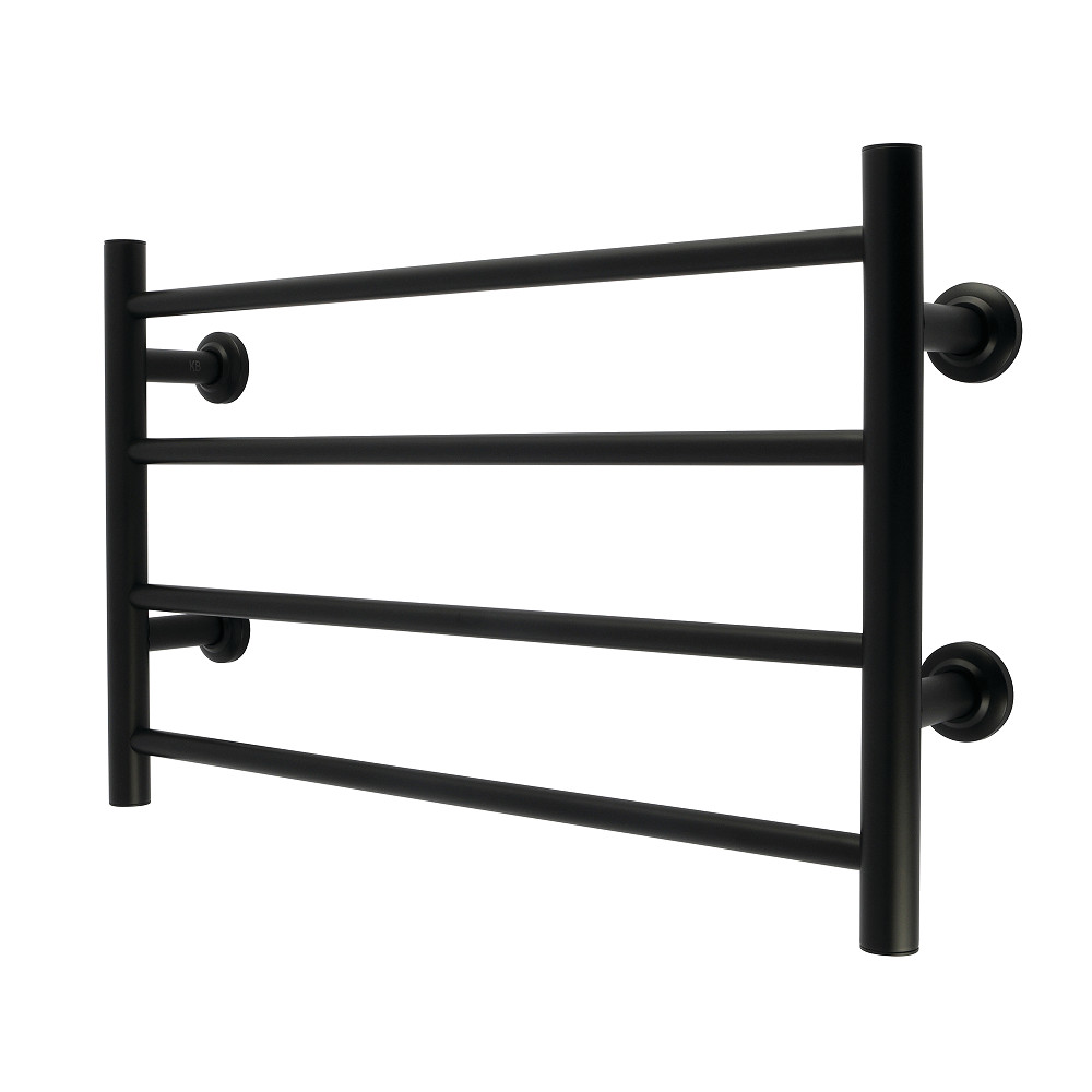 DTM241640 Palatine 24 x 16 in. Stainless Steel Wall Mount 4-Tier Towel Rack - Matte Black