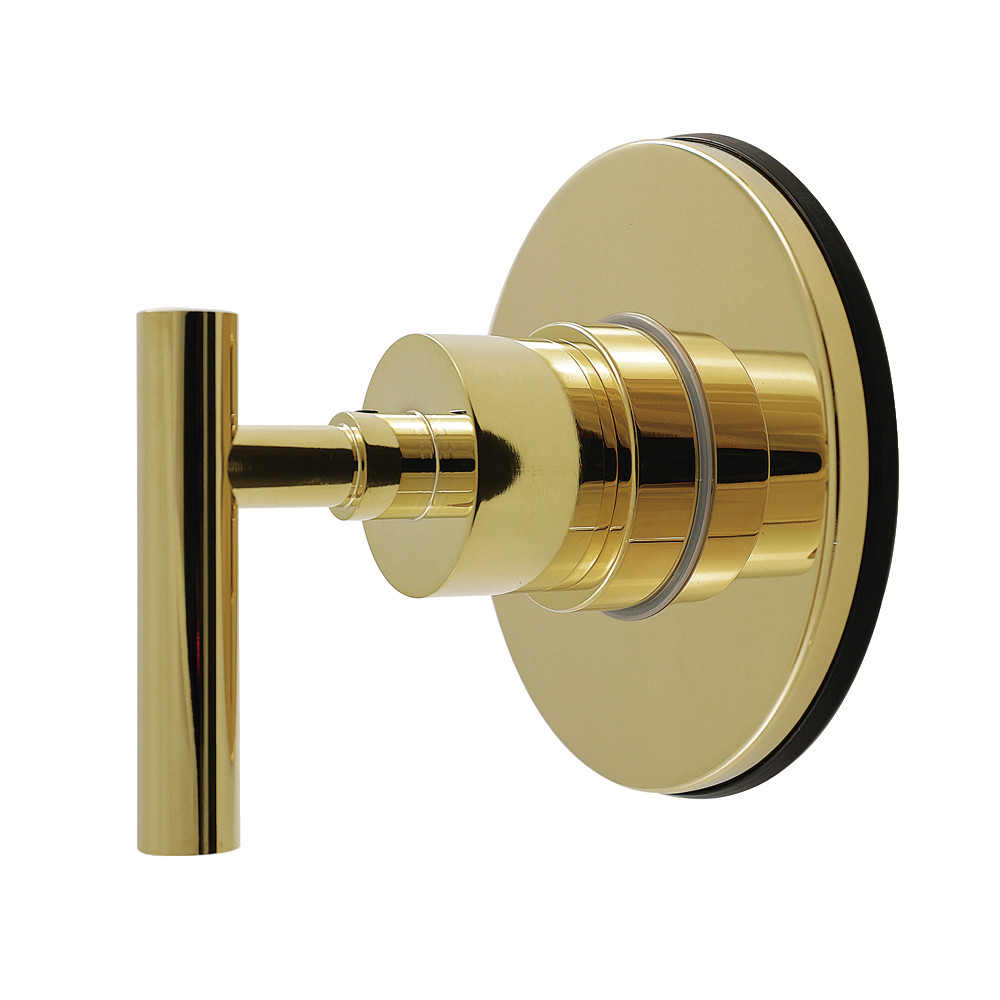 KS4032CML Manhattan Single-Handle Six-Way Diverter Valve with Round Trim Kit - Polished Brass