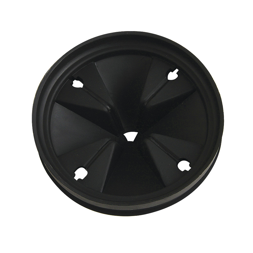 Picture of Kingston Brass KD4200 3.37 x 3.37 x 1.53 in. Made to Match Garbage Disposal Splash Guard - Black