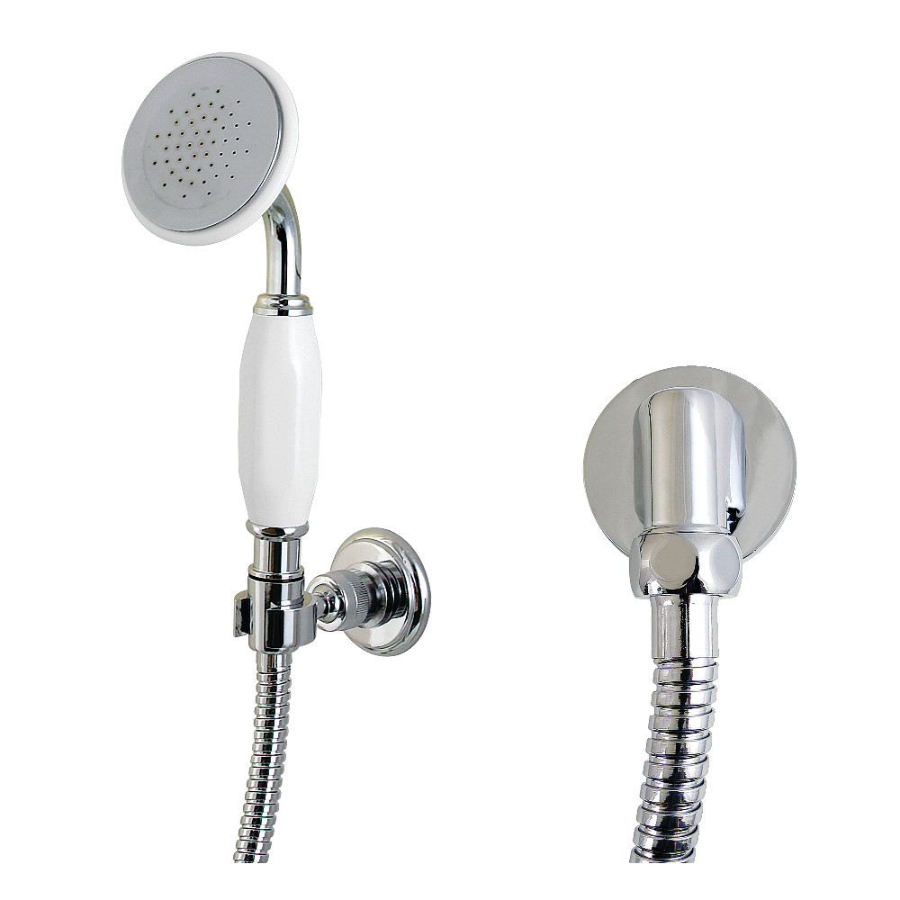 Victorian Hand Shower Kit - Polished Chrome - 7.87 x 2.93 x 3 in. - Durable Brass Construction