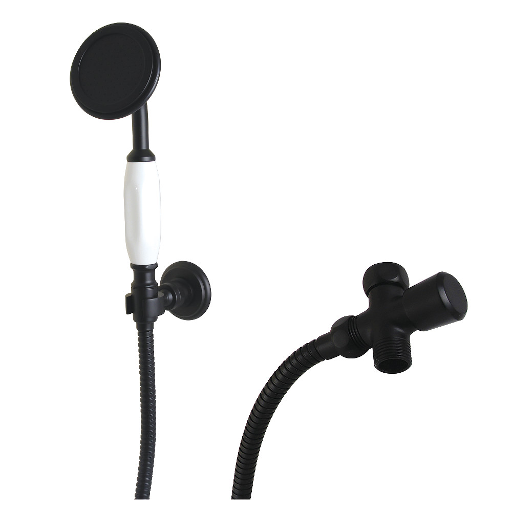 Vintage Hand Shower Kit - Matte Black - 59in. Hose - Spa Experience