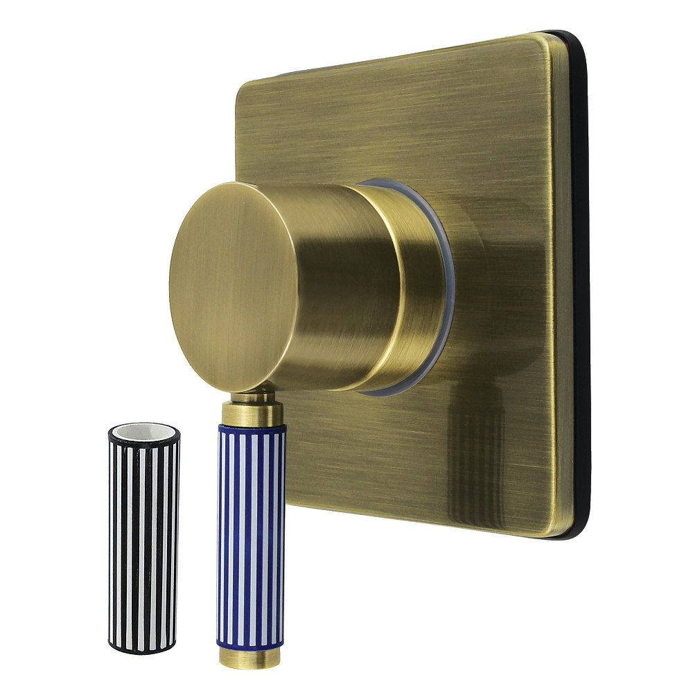 Verona Diverter Valve with Trim Kit - Antique Brass - 0.75 in - Durable Design