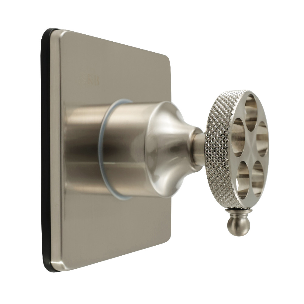 KS3048RKX Webb Single-Handle Three-Way Diverter Valve with Square Trim Kit - Brushed Nickel
