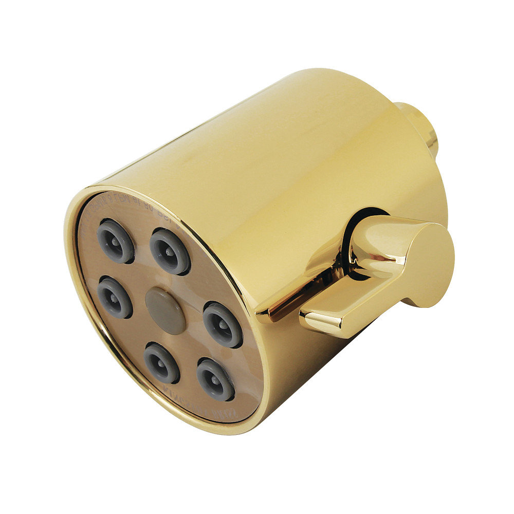 K238A2 Shower Scape 3 in. Round Jet Spray Brass Shower Head - Polished Brass