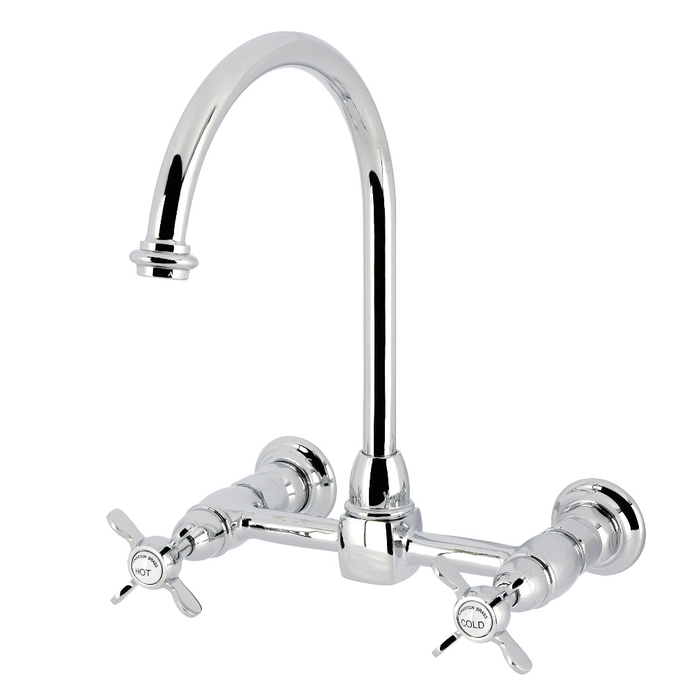 Picture of Kingston Brass KS1291BEX Essex Bridge Kitchen Faucet, Polished Chrome