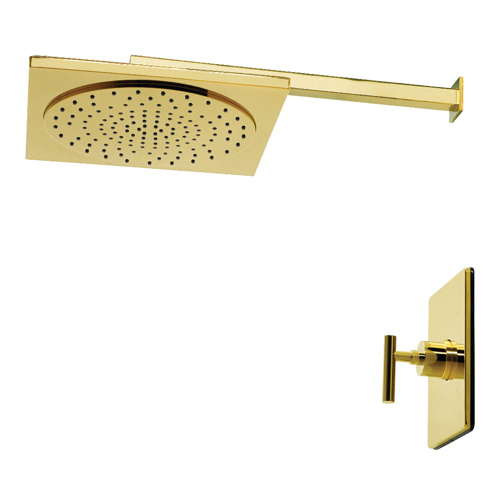 KB8342CMLSO Manhattan Single-Handle Pressure Balanced Shower Faucet, Polished Brass