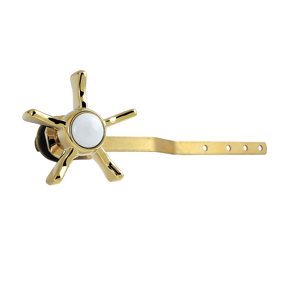 KTNX2 Hamilton Front Mount Toilet Tank Lever - Polished Brass