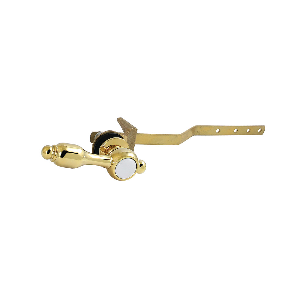 KTTAL2 Tudor Front Mount Toilet Tank Lever - Polished Brass