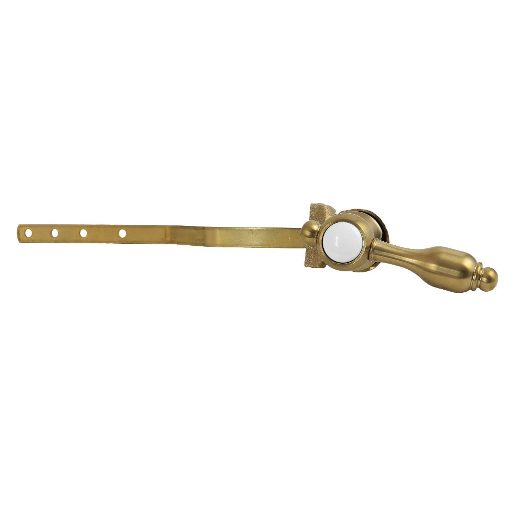 KTTAL7 Tudor Front Mount Toilet Tank Lever - Brushed Brass
