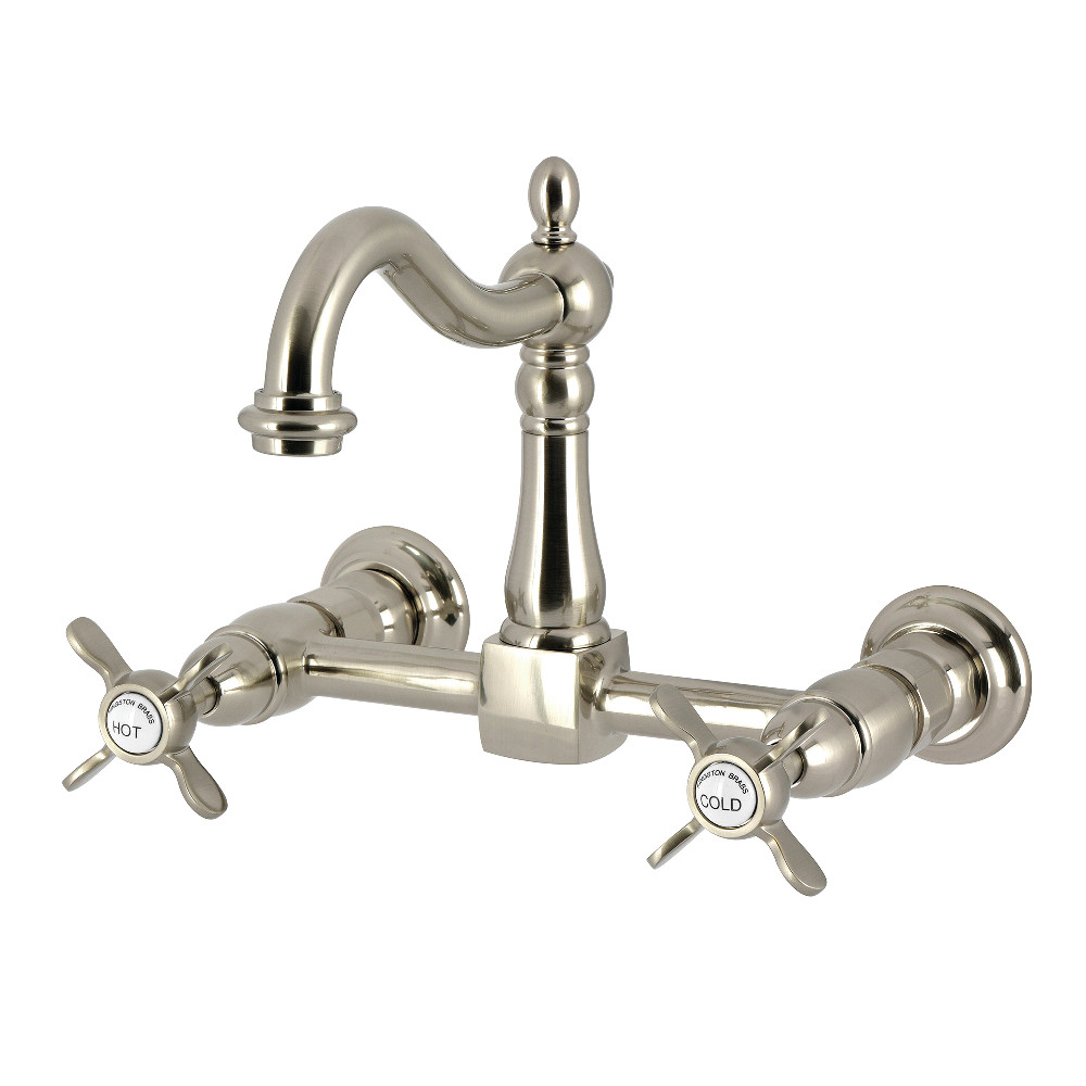 Picture of Kingston Brass KS1268BEX 10.25 x 9.68 x 6.93 in. Essex Bridge Kitchen Faucet - Brushed Nickel