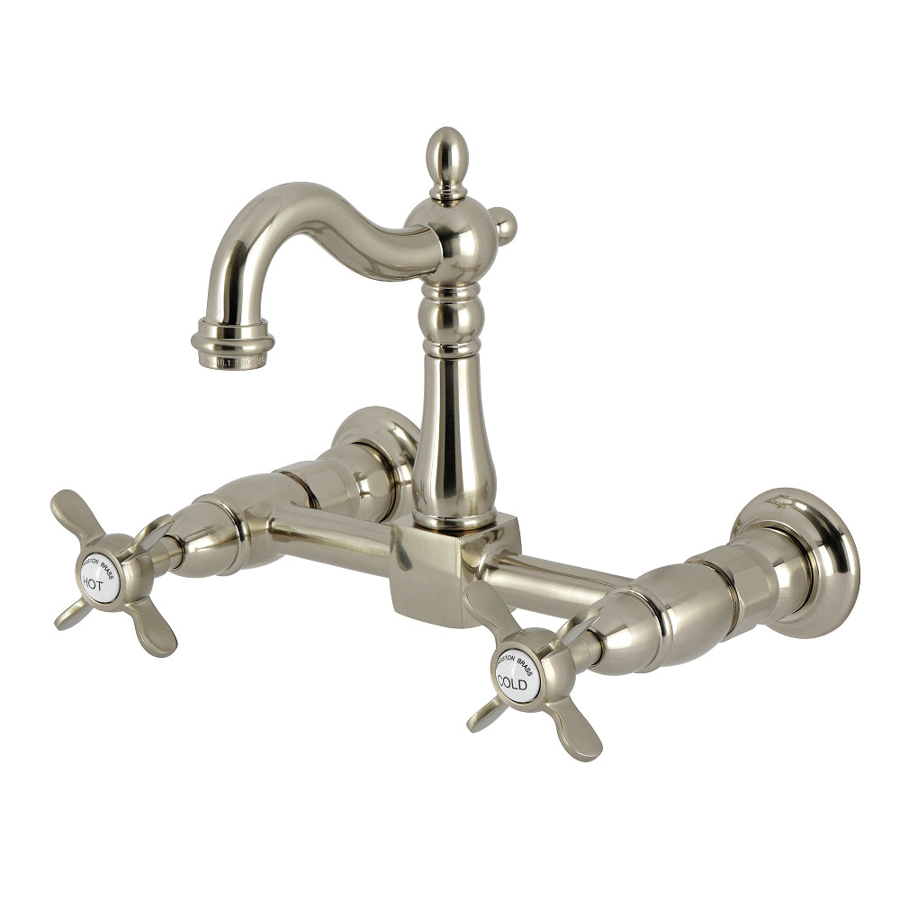 Picture of Kingston Brass KS2448BEX 10.25 x 8 x 6.68 in. Essex Bridge Kitchen Faucet - Brushed Nickel