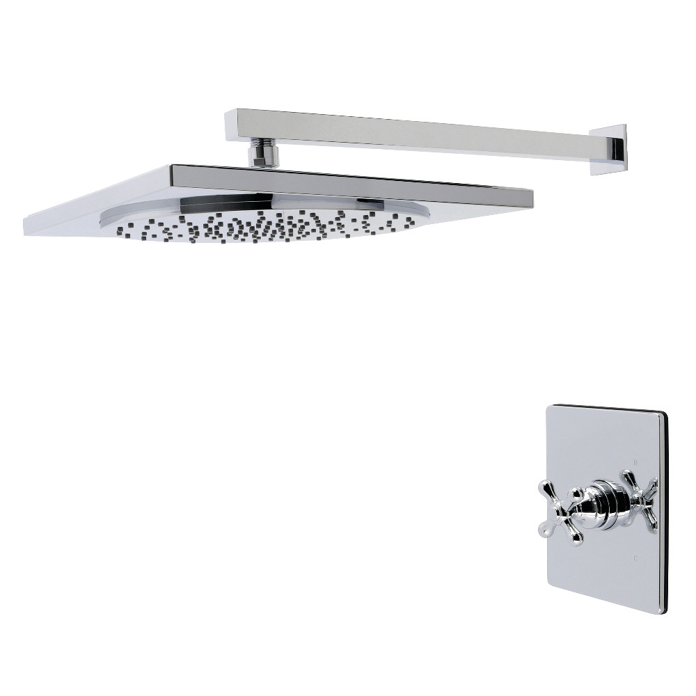 KB8341AXSO 11.43 x 15.93 x 7.5 in. Restoration Single-Handle Pressure Balanced Shower Faucet, Polished Chrome