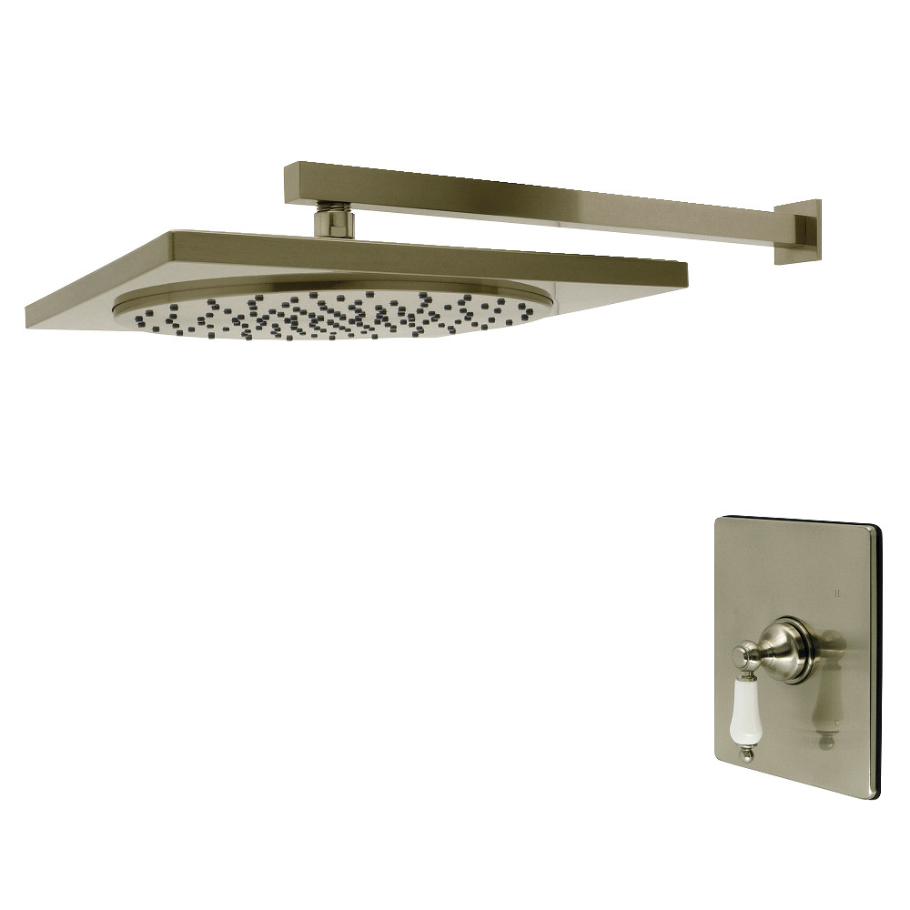 KB8348PLSO Victorian Single-Handle Pressure Balanced Shower Faucet - Brushed Nickel