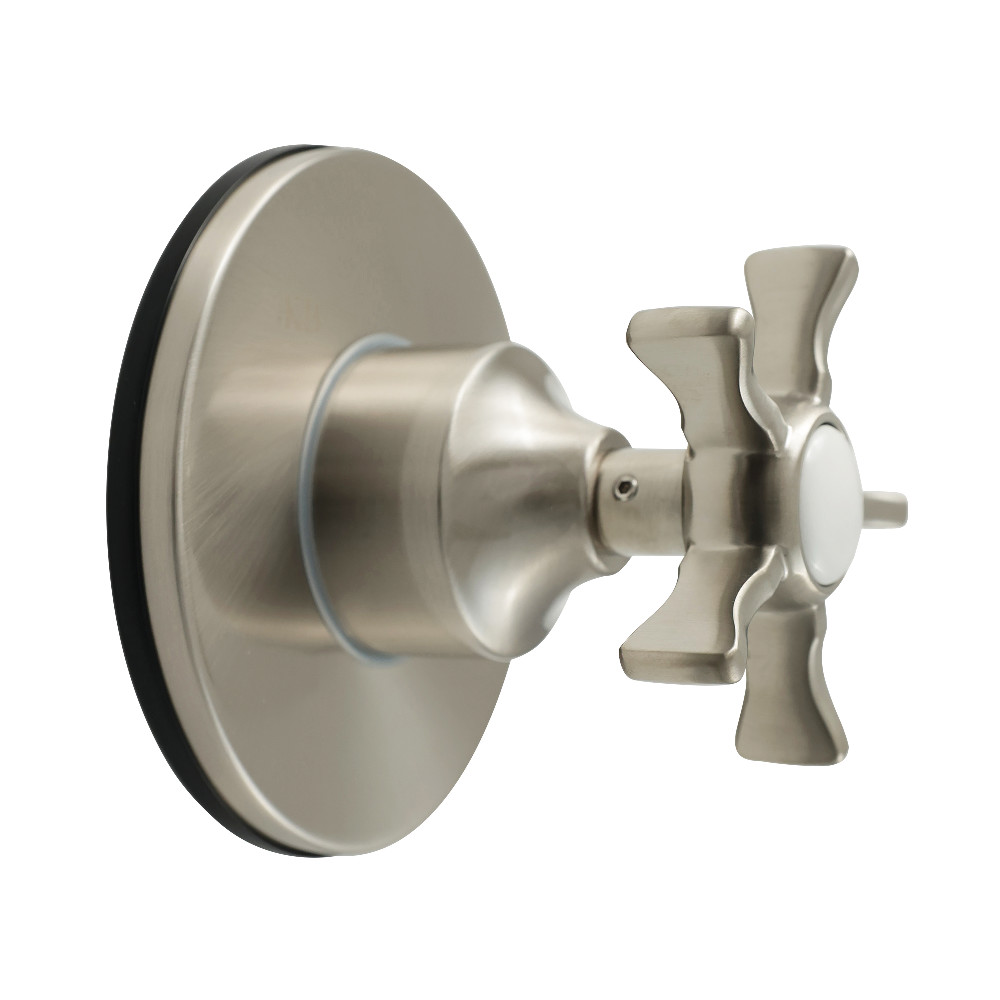 KS3038NX Hamilton Single-Handle Three-Way Diverter Valve with Round Trim Kit - Brushed Nickel