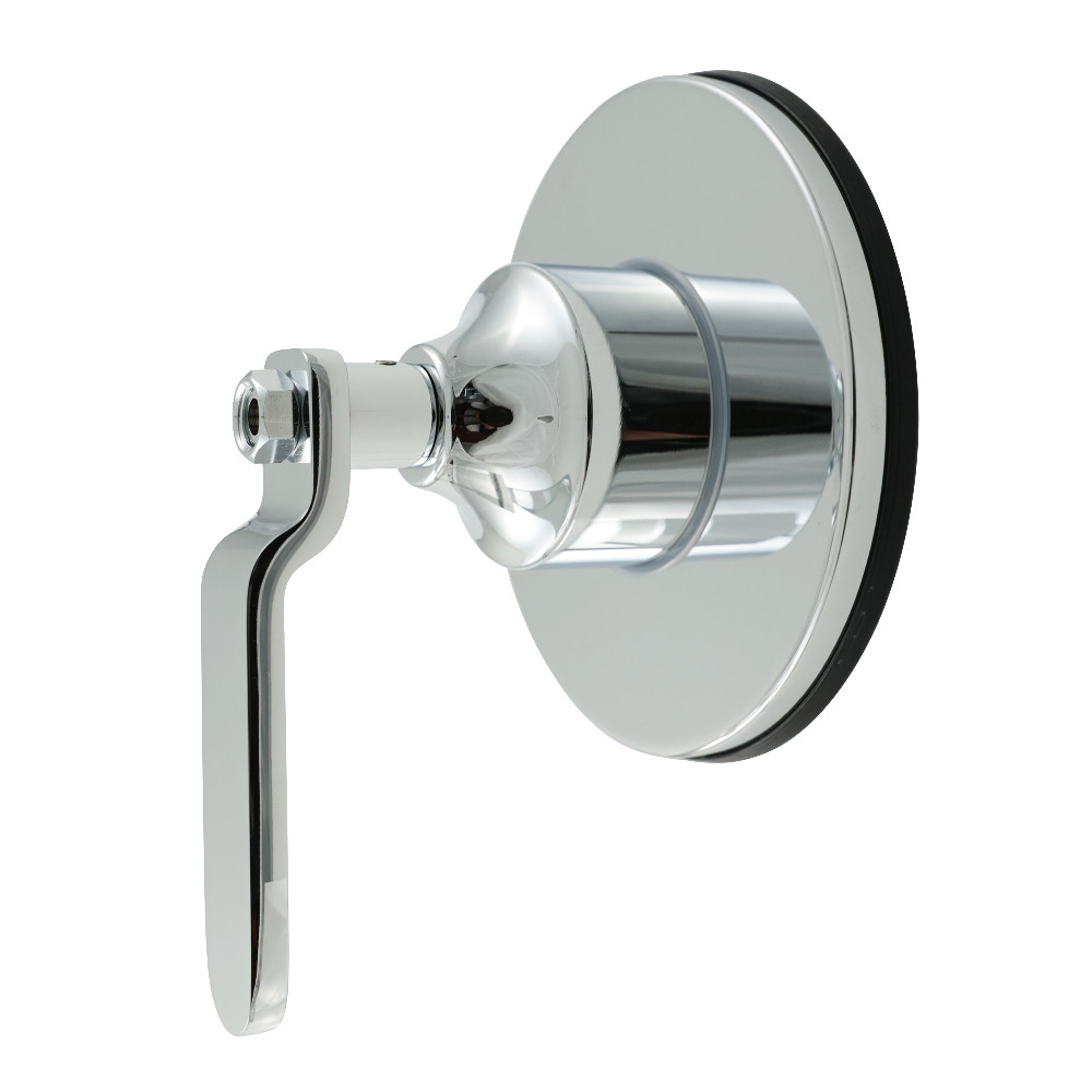 KS3031KL Whitaker Single-Handle Three-Way Diverter Valve with Round Trim Kit - Polished Chrome
