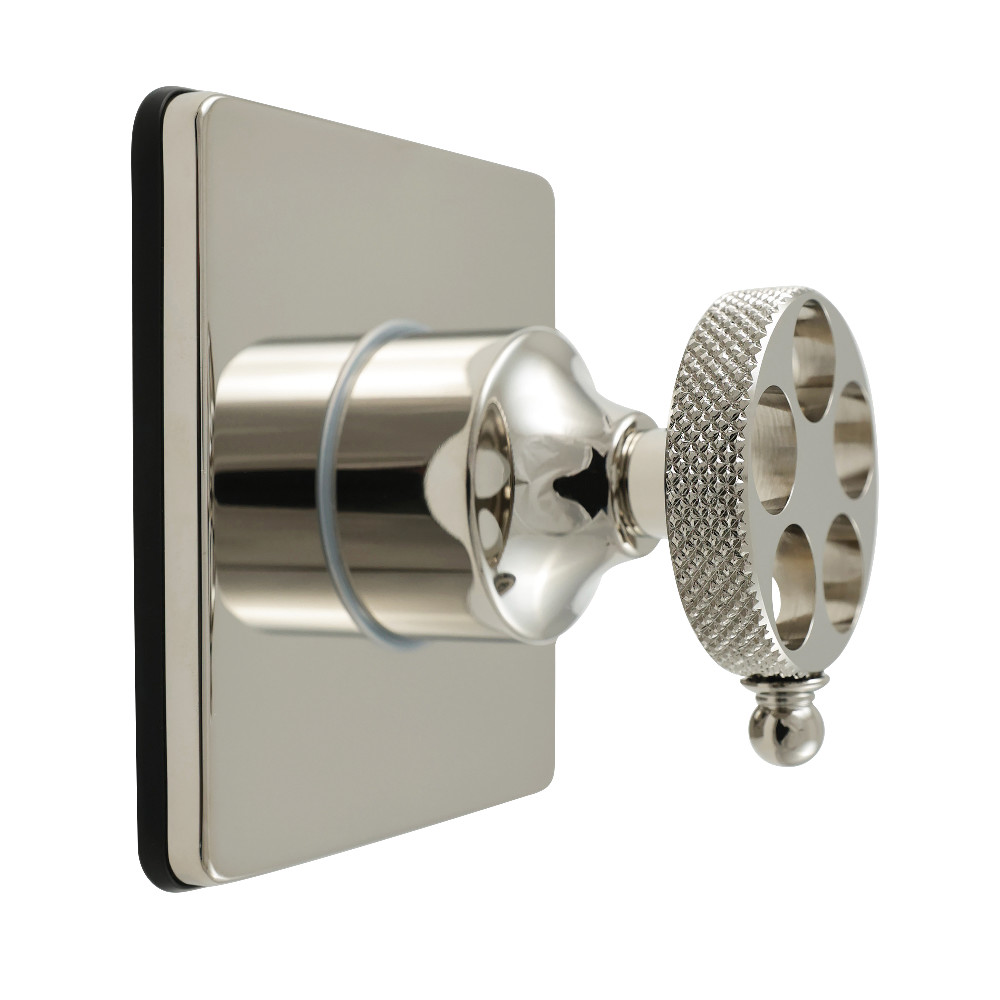 KS3046RKX Webb Single-Handle Three-Way Diverter Valve with Square Trim Kit - Polished Nickel