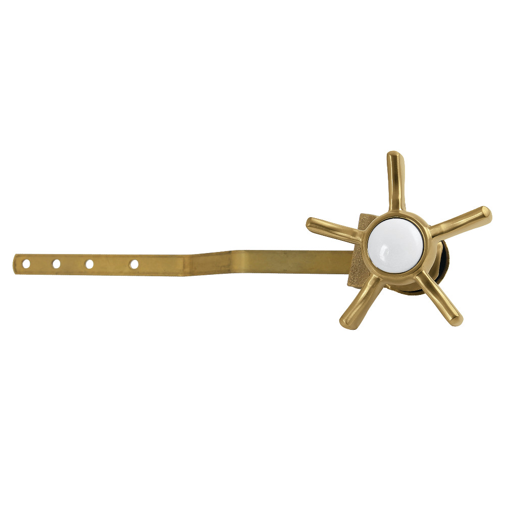 KTNX7 Hamilton Front Mount Toilet Tank Lever - Brushed Brass