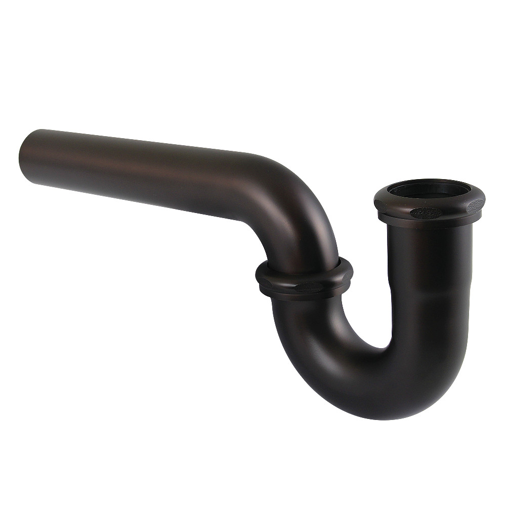 Decorative P-Trap - Oil Rubbed Bronze - 1.5 in. - 18 Gauge - Durable Brass
