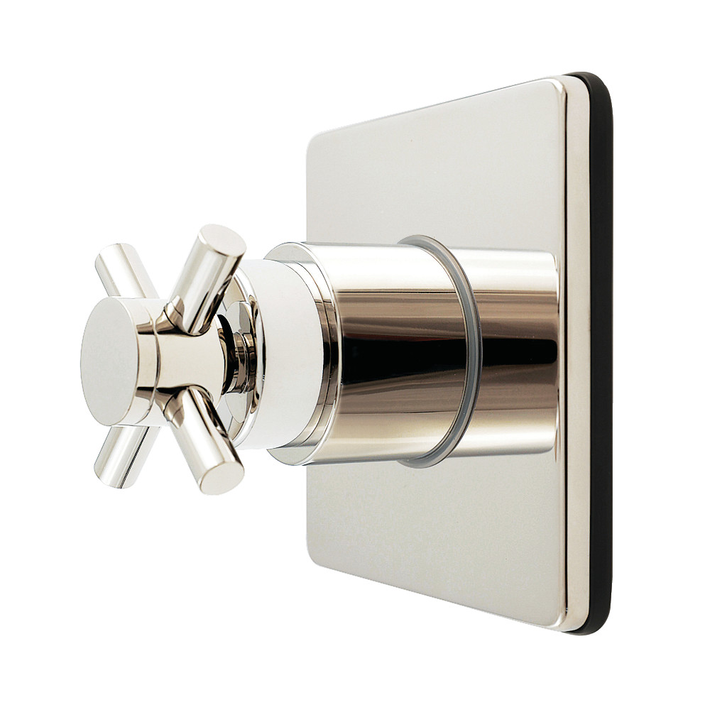 KS4046DX Concord Single-Handle Six-Way Diverter Valve with Square Trim Kit - Polished Nickel