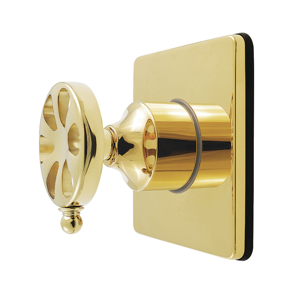 Belknap Diverter Valve with Trim Kit - Polished Brass - Durable Design