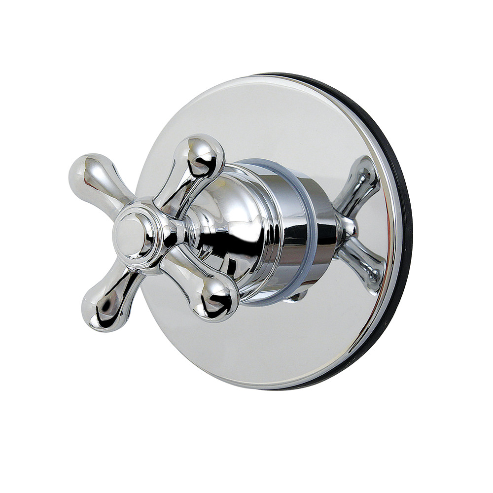 KS4031AX Restoration Single-Handle Six-Way Diverter Valve with Round Trim Kit, Polished Chrome