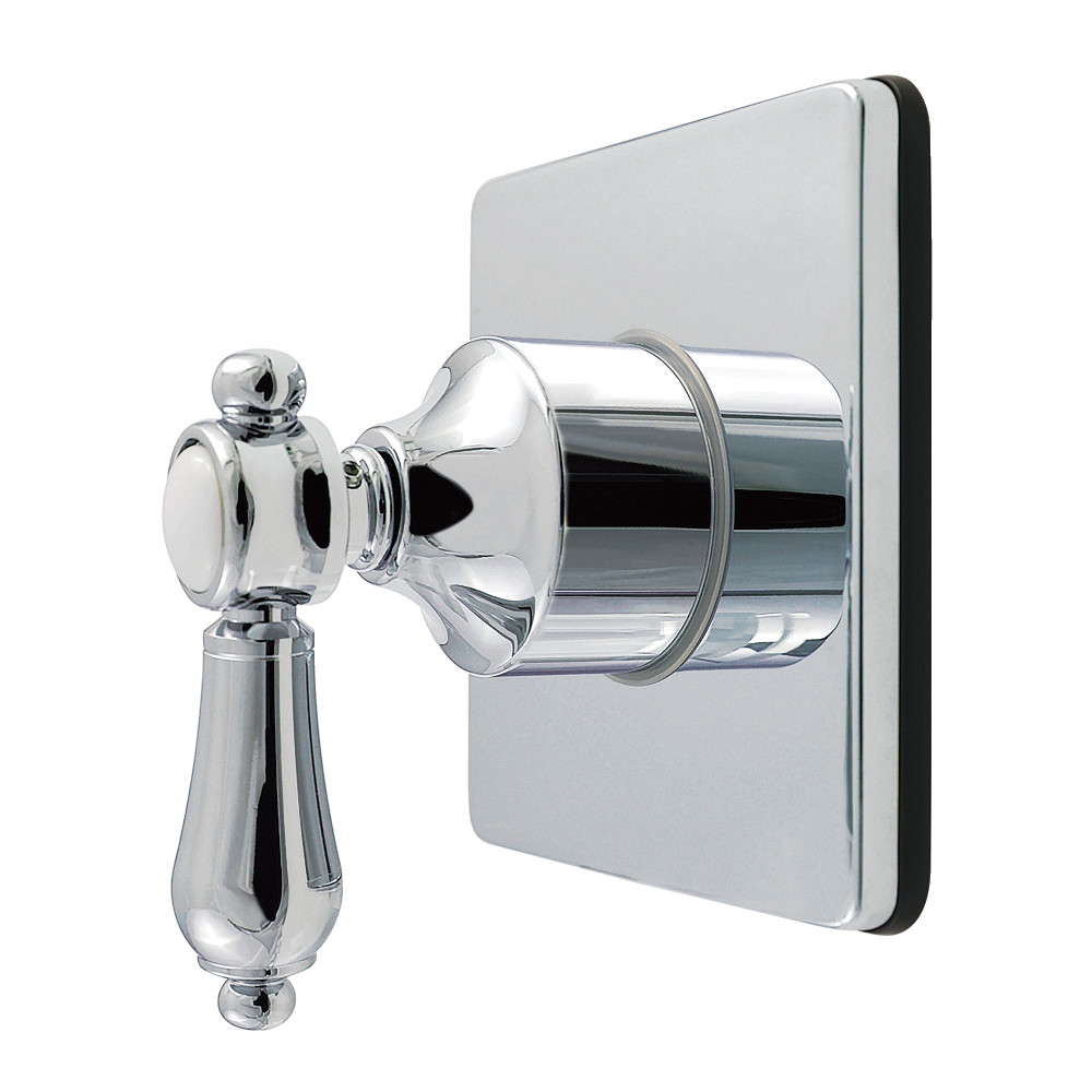 KS4041BAL Heirloom Single-Handle Six-Way Diverter Valve with Square Trim Kit - Polished Chrome