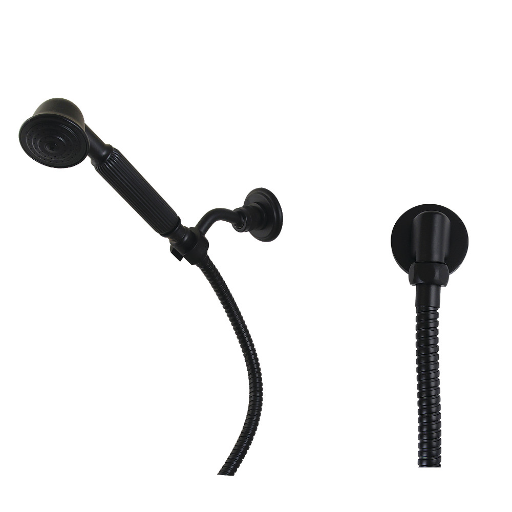 KX1070BE Vintage Hand Shower Kit, Matte Black