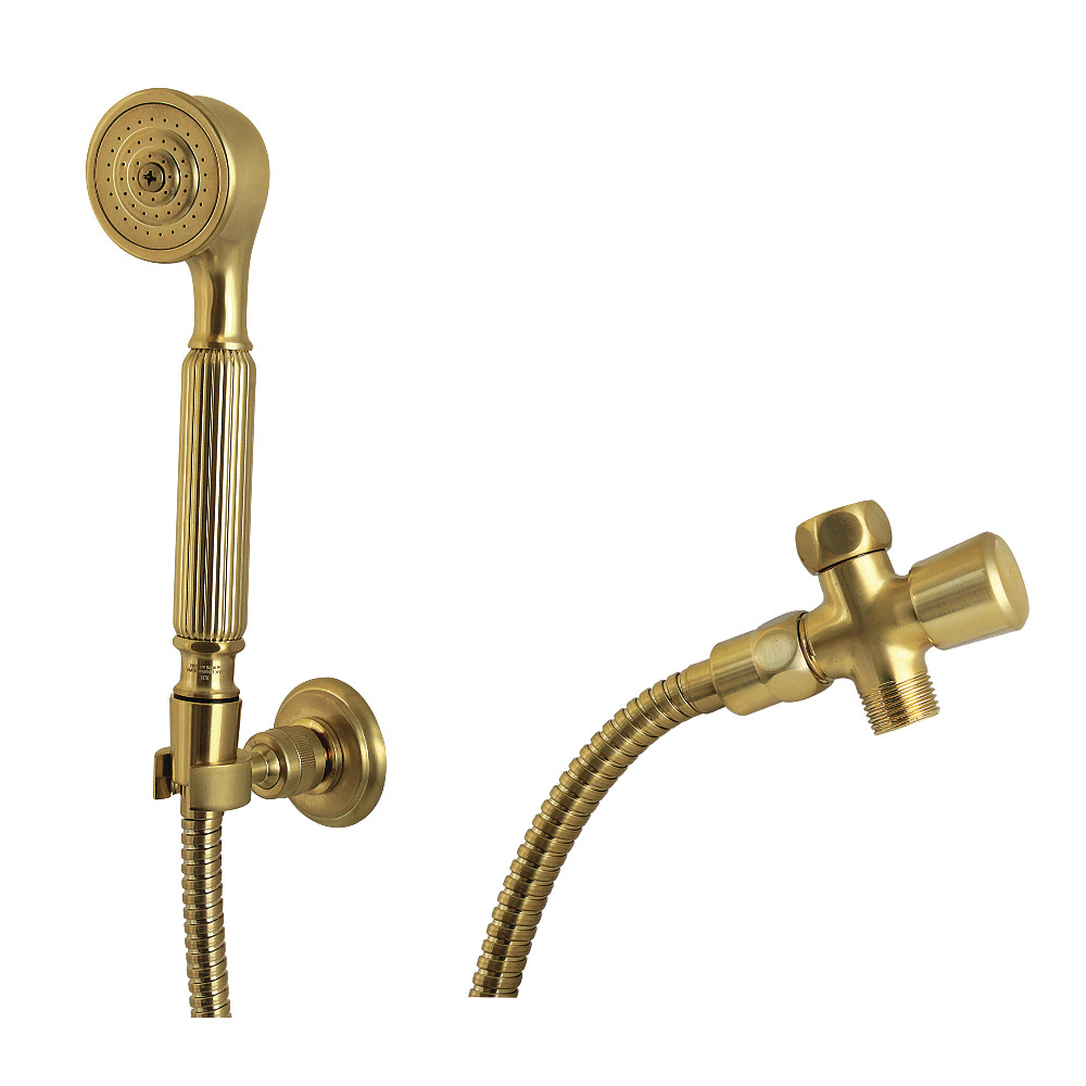 KX1037SD Restoration Hand Shower Kit, Brushed Brass