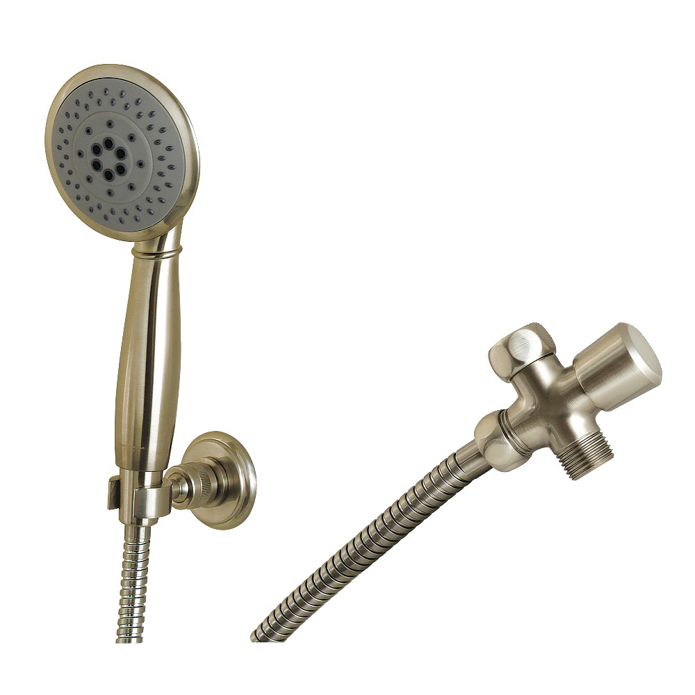 KX2528SD 7.87 x 3.43 x 3 in. Shower Scape Multi-Function Hand Shower Kit, Brushed Nickel