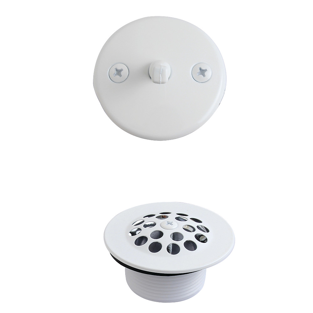 DTL5305AWH Trip Lever with Grid Conversion Kit - White