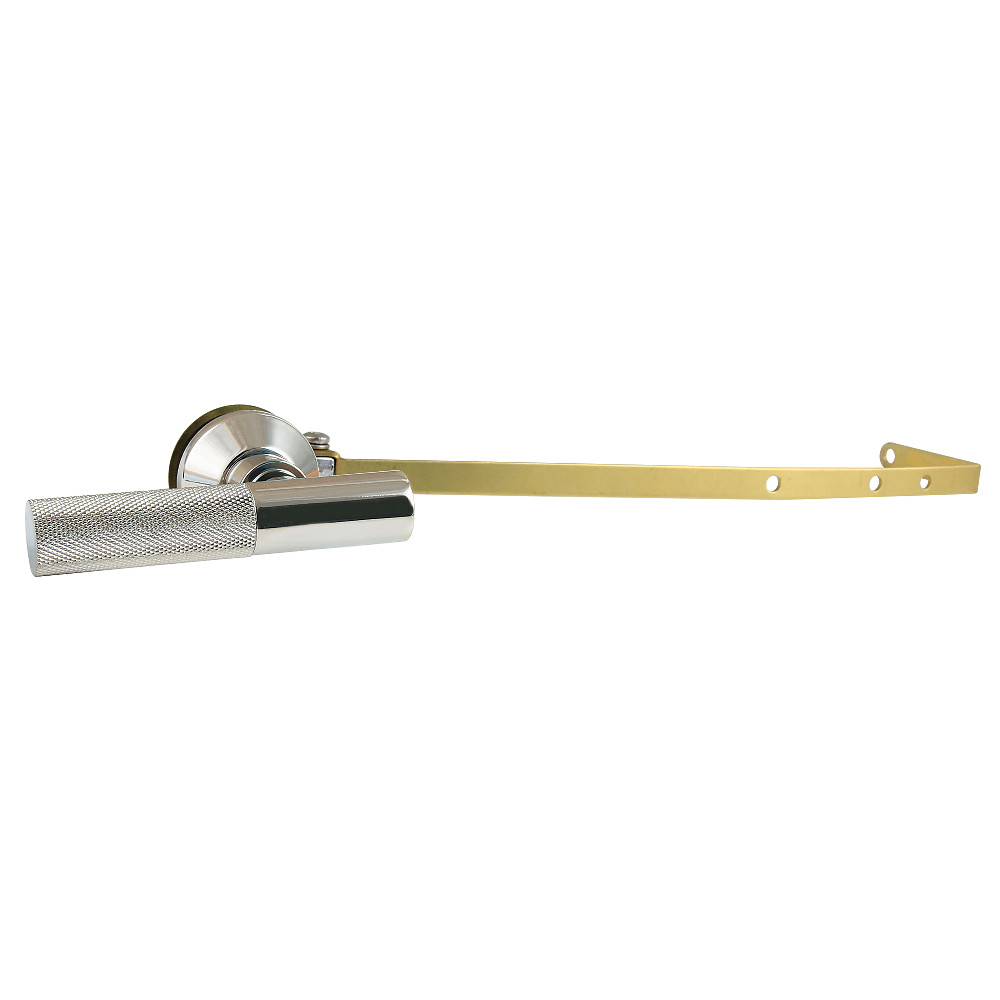 KTKNLD6 Convergent Universal Front or Side Mount Toilet Tank Lever with Knurled Handle - Polished Nickel