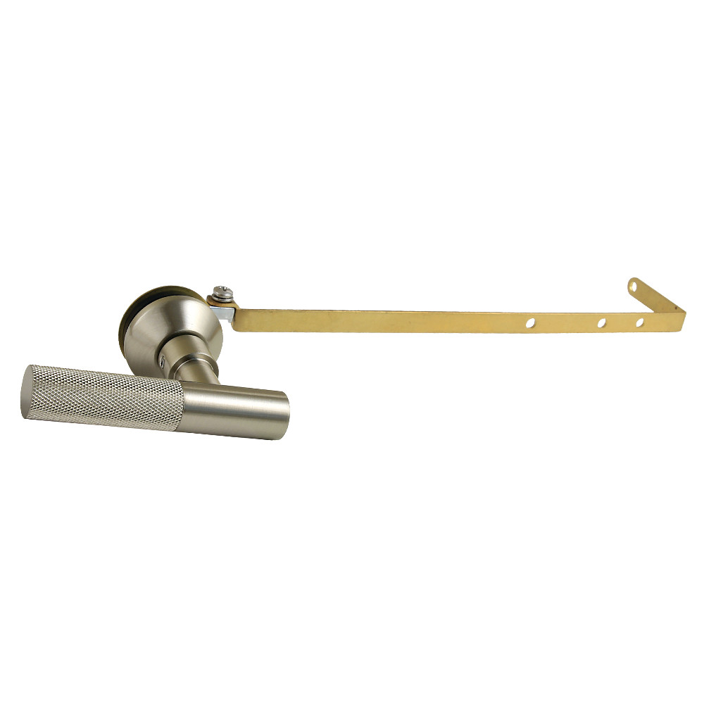 Convergent Toilet Tank Lever - Brushed Nickel - Knurled Handle