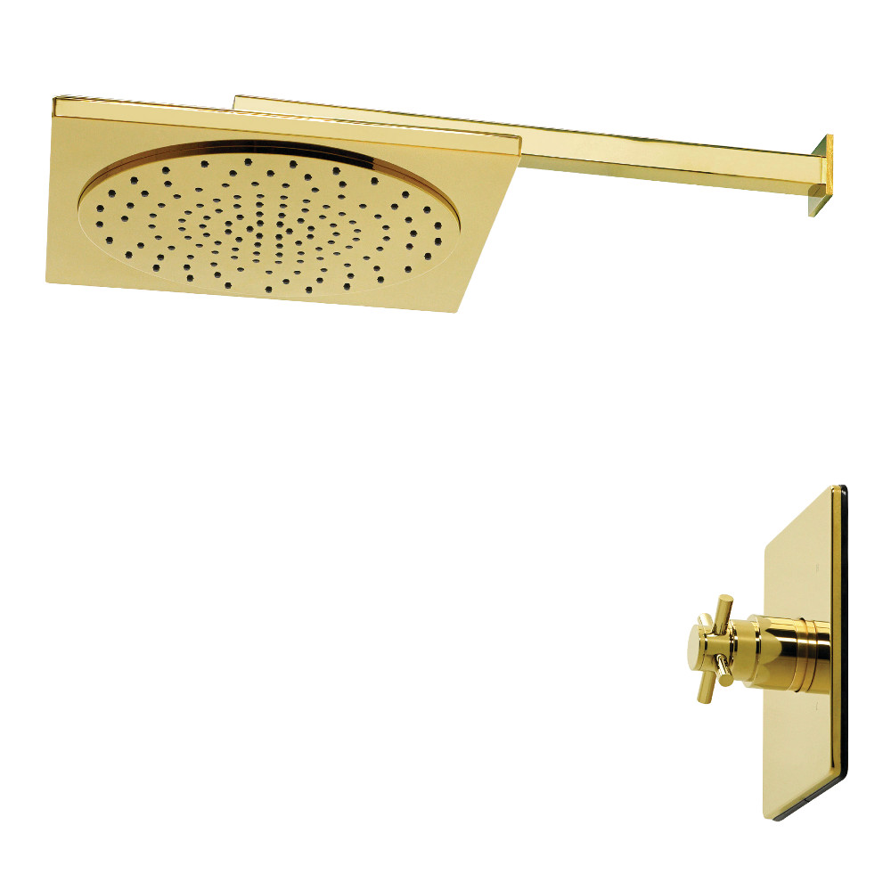 KB8342DXSO 11.43 x 15.93 x 7.5 in. Concord Single-Handle Pressure Balanced Shower Faucet, Polished Brass