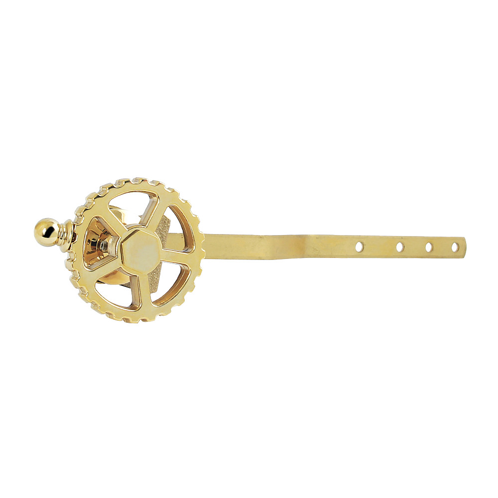 KTCG2 Fuller Front Mount Toilet Tank Lever - Polished Brass