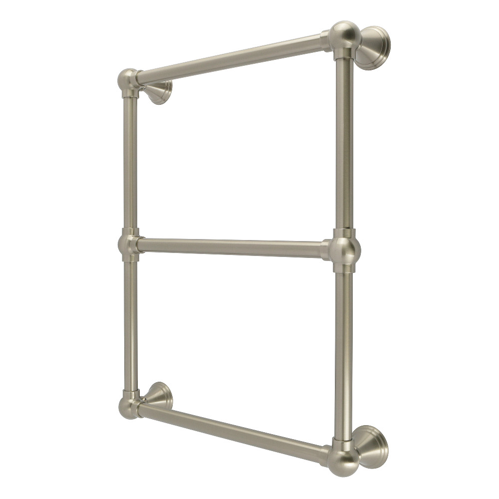 Maximilien 3-Tier Towel Rack - Brushed Nickel - 18 x 24 in. - Durable Design