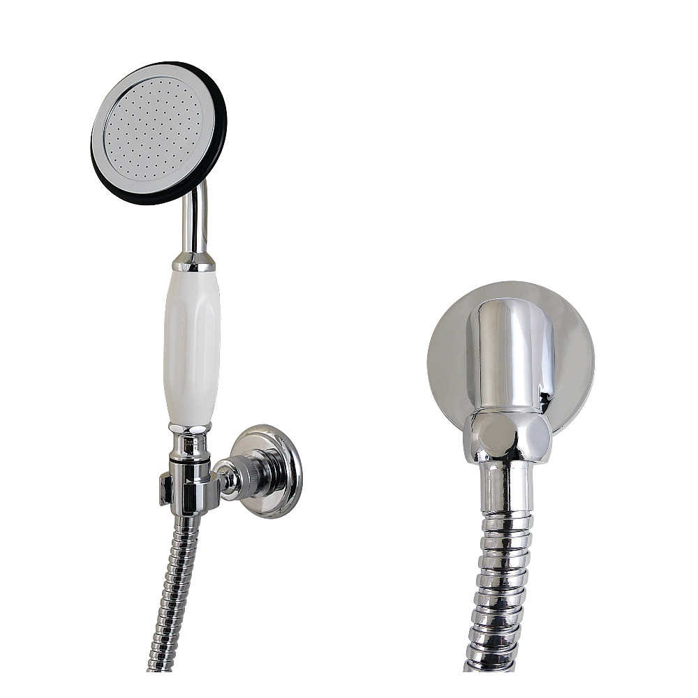 KX10201SE 8.43 x 3.06 x 3 in. Vintage Hand Shower Kit, Polished Chrome