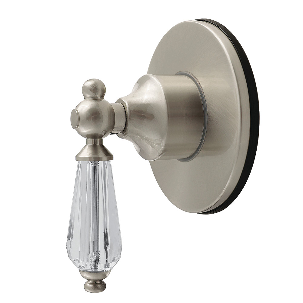 KS4038WLL Willshire Single-Handle Six-Way Diverter Valve with Round Trim Kit - Brushed Nickel