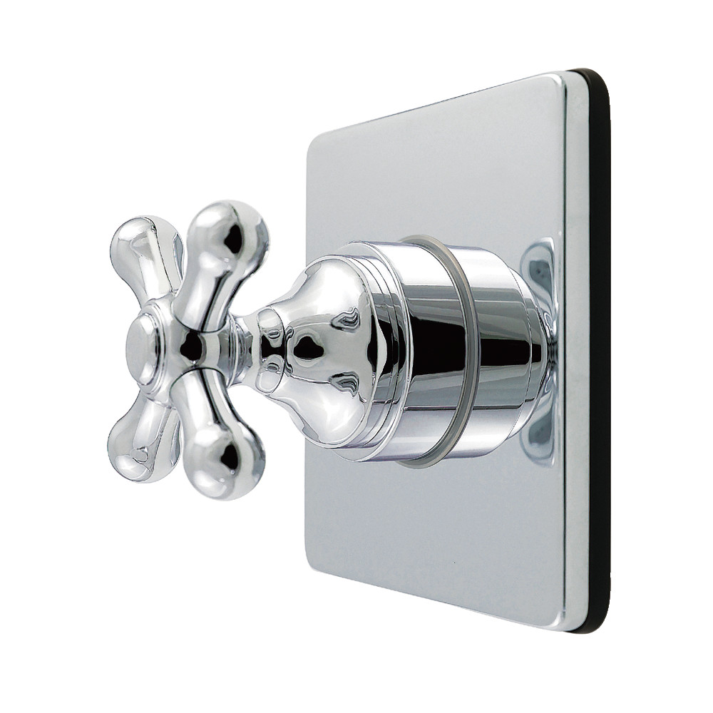 Restoration Diverter Valve & Trim Kit - Polished Chrome - Compact Design - Durable Brass