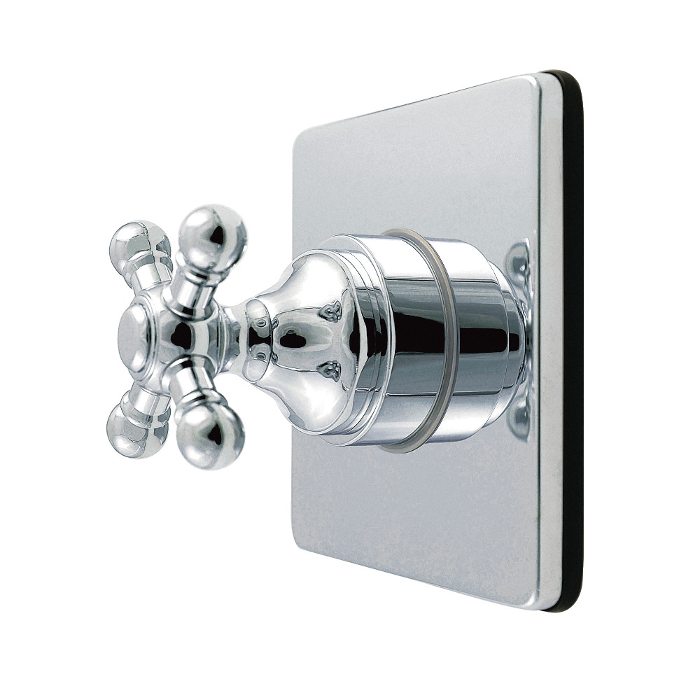 KS4041BX Metropolitan Single-Handle Six-Way Diverter Valve with Square Trim Kit, Polished Chrome
