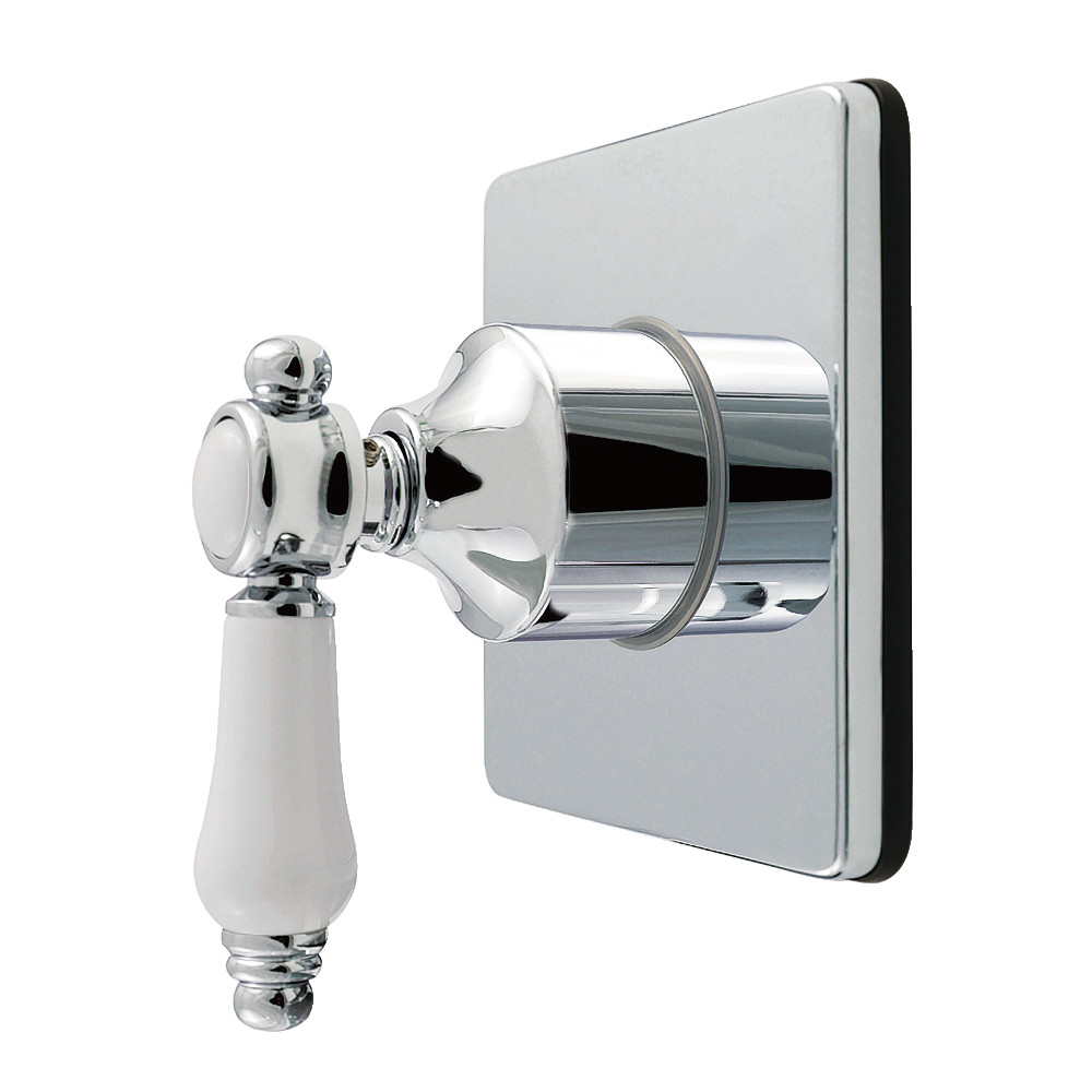 KS4041BPL Bel-Air Single-Handle Six-Way Diverter Valve with Square Trim Kit - Polished Chrome