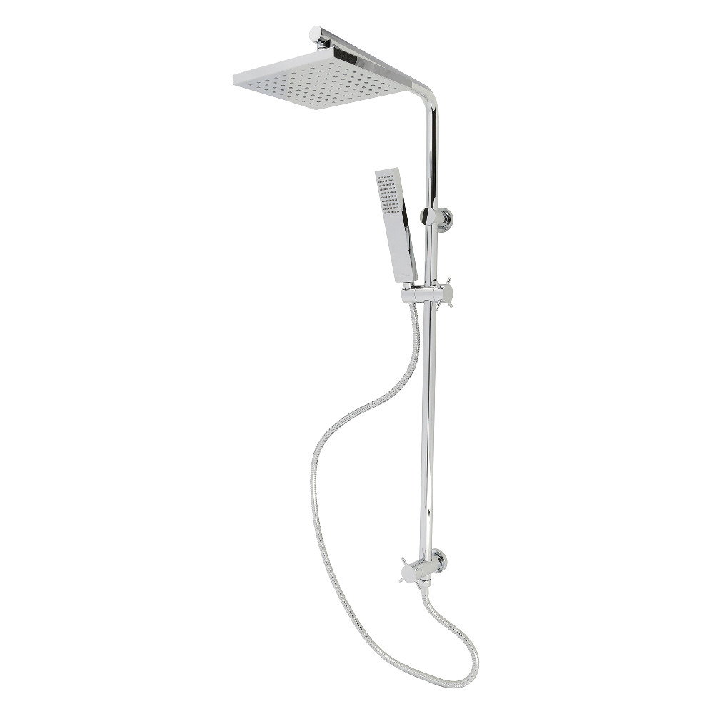 KSG2621D Claremont Wall Mount Rain Drop Shower System with Hand Shower - Polished Chrome