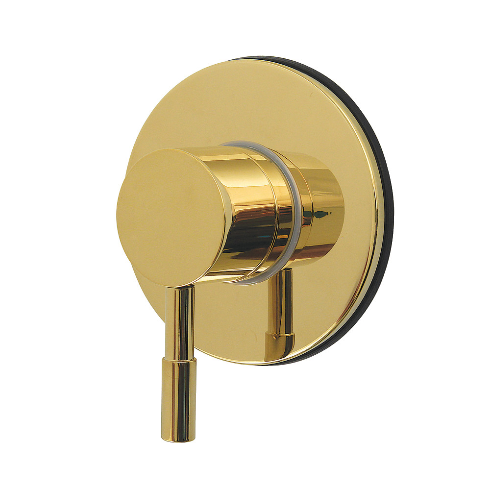 KS4032DL Concord Single-Handle Six-Way Diverter Valve with Round Trim Kit, Polished Brass