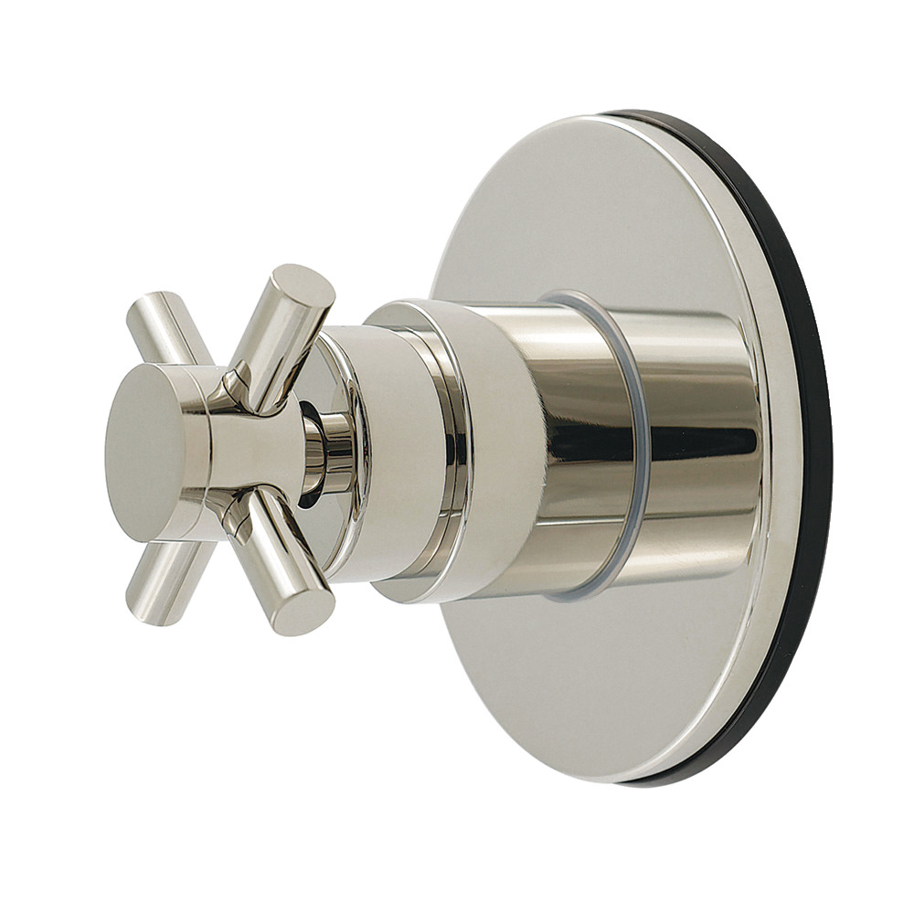 KS4036DX Concord Single-Handle Six-Way Diverter Valve with Round Trim Kit, Polished Nickel