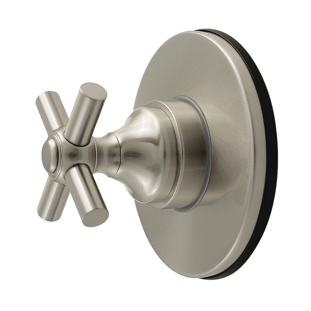 KS4038EX Elinvar Single-Handle Six-Way Diverter Valve with Round Trim Kit - Brushed Nickel
