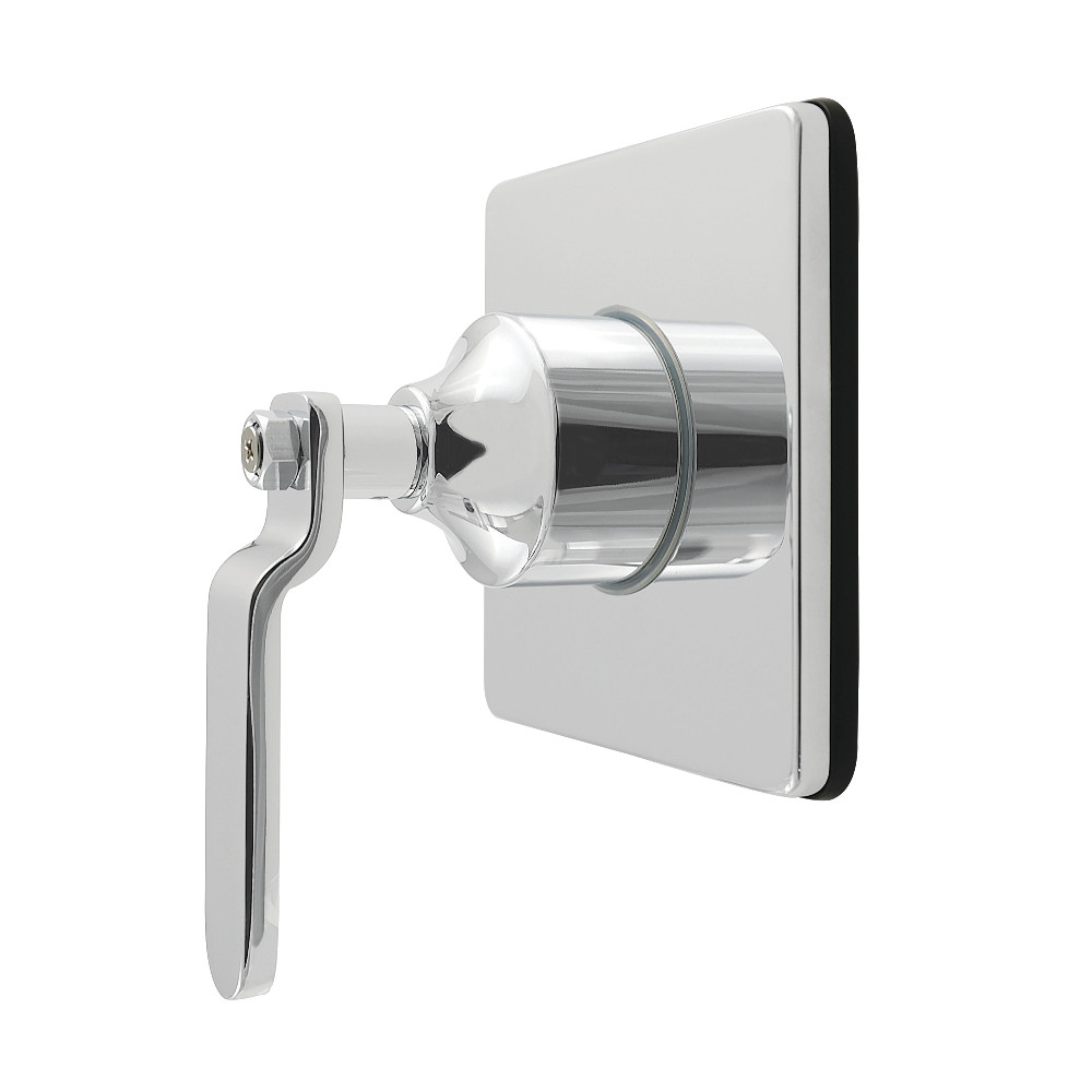 KS4041KL Whitaker Single-Handle Six-Way Diverter Valve with Square Trim Kit - Polished Chrome